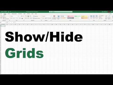 How to Show/Hide