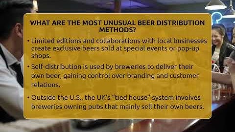 What Are The Most Unusual Beer Distribution Methods? - The Pint Guy