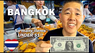 MUST TRY ! Save One Go Market CHEAPEST Street Food and Night Market in Bangkok  Thai Street Food