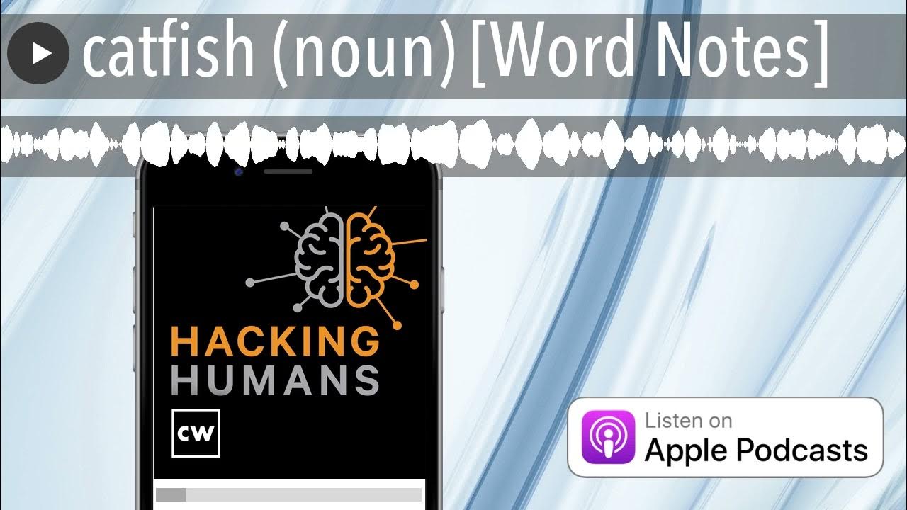 catfish (noun) [Word Notes] YouTube