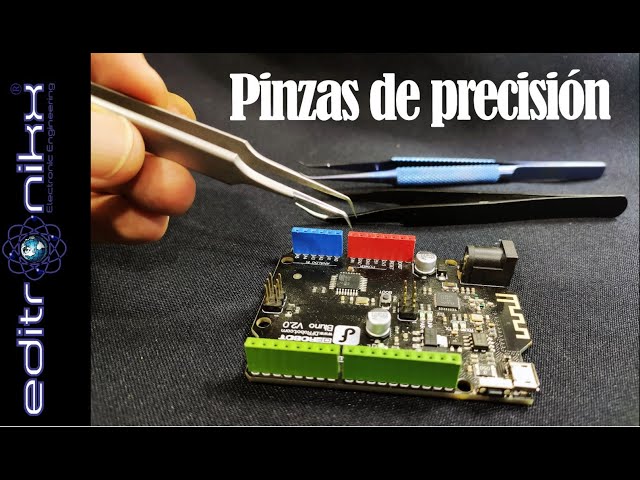 Pinzas de precisión y electrónica