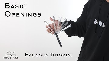5 Basic Openings Everyone Should Learn! | Balisong/Butterfly Knife Tutorial