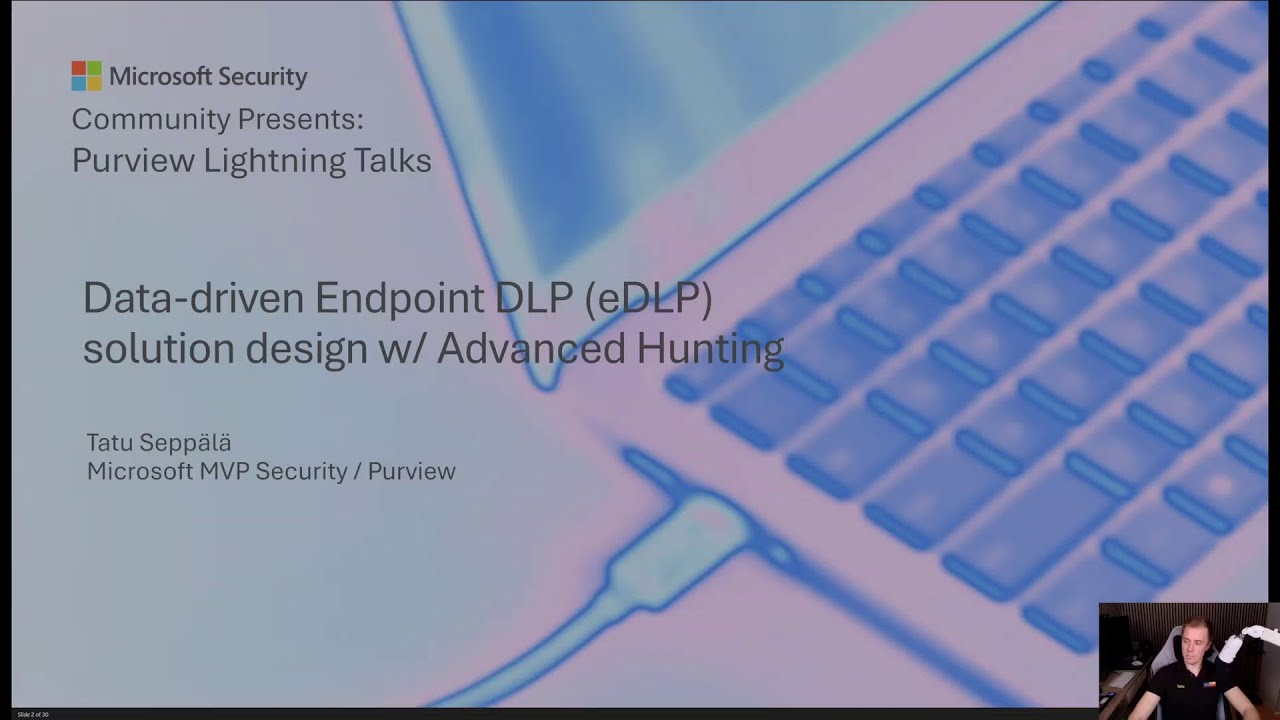 Data-driven Endpoint DLP Solution with Advanced Hunting - YouTube