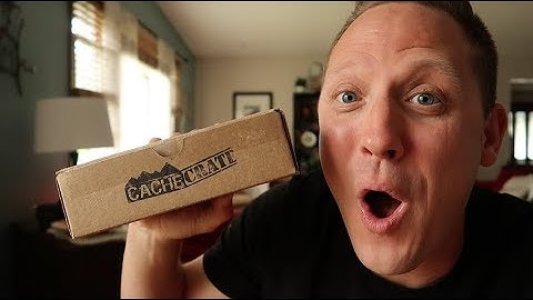 I JUST WANT TO FIX A GEOCACHE! (Cache Crate Unboxing)