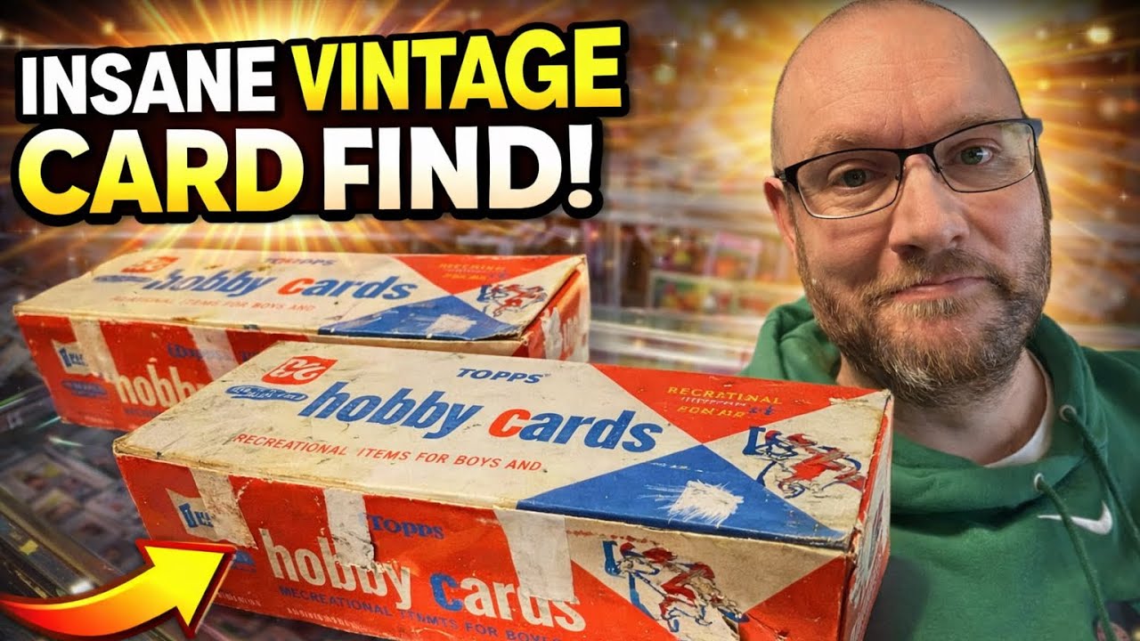 FOUND: Unsearched Vintage Vending Boxes LOADED With 1957 Topps Cards!!