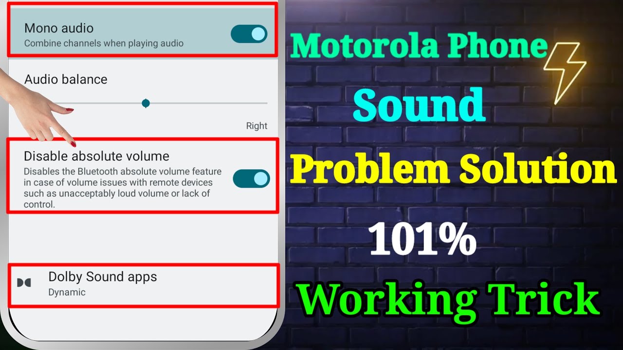 Moto Sound Problem | Motorola Phone Ki Awaaz Kaise Badhaen | Moto Sound Not Working