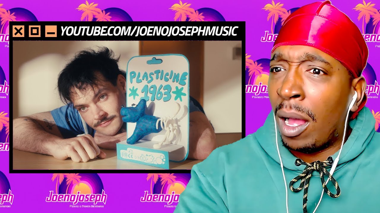 American Reacts To James Marriott - Plasticine (Official Visualiser)