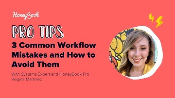 HoneyBook Pro Tips: 3 Common Automation Mistakes and How to Avoid Them with Regina Martinez