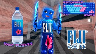 BEATING TOXIC PLAYERS in mm2 as FIJI WATER *Keyboard ASMR* 💦 screenshot 4
