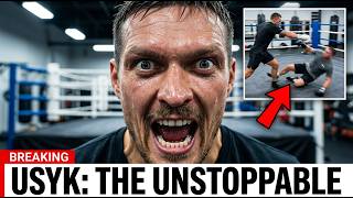 Usyk's BRUTAL Power! Sparring Partner TASTES The Canvas Before Rico Fight!