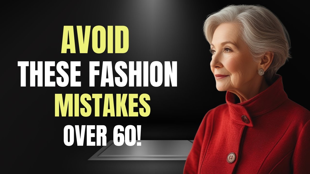 Avoid Fashion Mistakes Over 60 | How to Look Elegant & Chic at Any Age ...