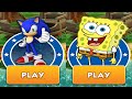 Sonic Dash Vs SpongeBob Sponge On The Run Android Gameplay Sonic Dash Vs SpongeBob Sponge On The Run Android Gameplay