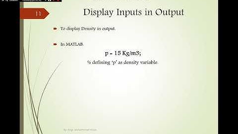 Matlab Lecture 4 Part 4 - Matlab Commands | Everything For Everyone