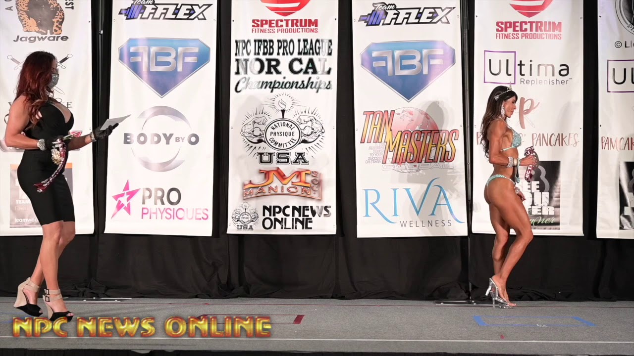 2020 IFBB Pro League Northern California Bikini Over 35 Awards