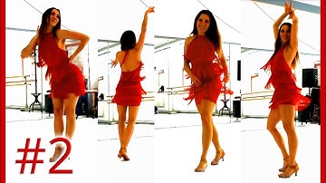Salsa Lady Style - Routine #2 - Styling Lessons - Beginners & Intermediate - Corina Tripold