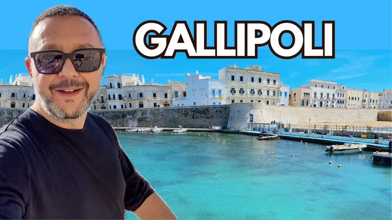 GALLIPOLI 🇮🇹: WALKING TOUR 4K nel CUORE del SALENTO! (Drone & Passeggiata con Vincenzo Troisio)