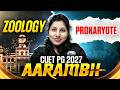 CUET PG Zoology | CUET PG Zoology "Prokaryote" | CUET PG Zoology Classes 2027 #cuetpg2027