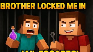My Brother Locked Me in Minecraft Jail |  MAVRIK SMP | S-1 EPISODE-7 | 