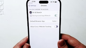 iPhone 15 Pro Max How Make Chrome the Default Browser | iPhone 15 Plus Pro Max