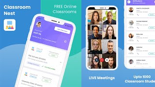 ClassroomNest - India's Online Classroom app for Teachers & Students screenshot 4