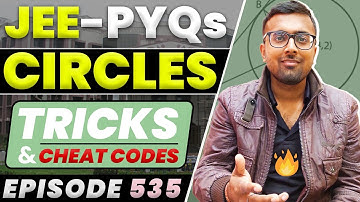 Circles Chapter Ke MCQs Ko Diagram Approach Se Udaao🔥| Tricks & Cheat Codes #535 | JEE 2023 #jeemain