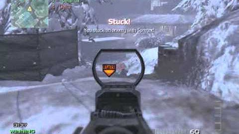 Triple Semtex Kill with Stick - MW3 Gameplay