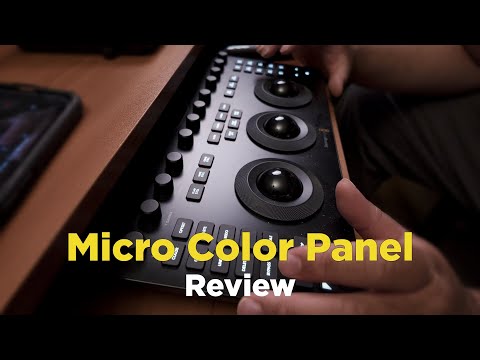 Blackmagic Micro Color Panel Review | The Entry Level for Colorist
