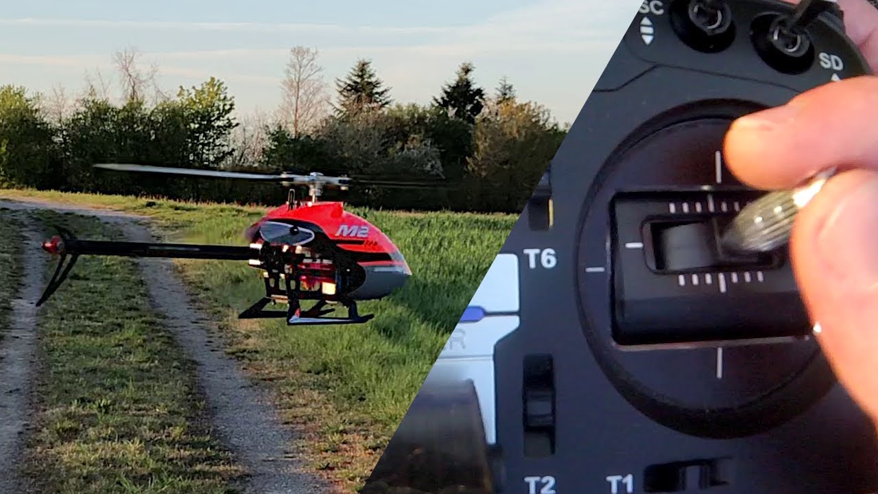 OMP M2 V2 Helicopter RTF (ready to fly) combo
