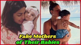 Bollywood Stars Who Are Not Real Parents of Their Children | Priyanka Chopra, Kareena Kapoor