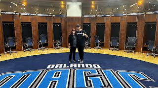 The 2023 Orlando Magic NBA Draft Day Party Including Locker Room Tour | Amway Center