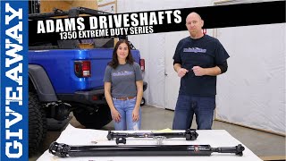 Adams Driveshafts 1350 Extreme Duty Series Driveshafts Install