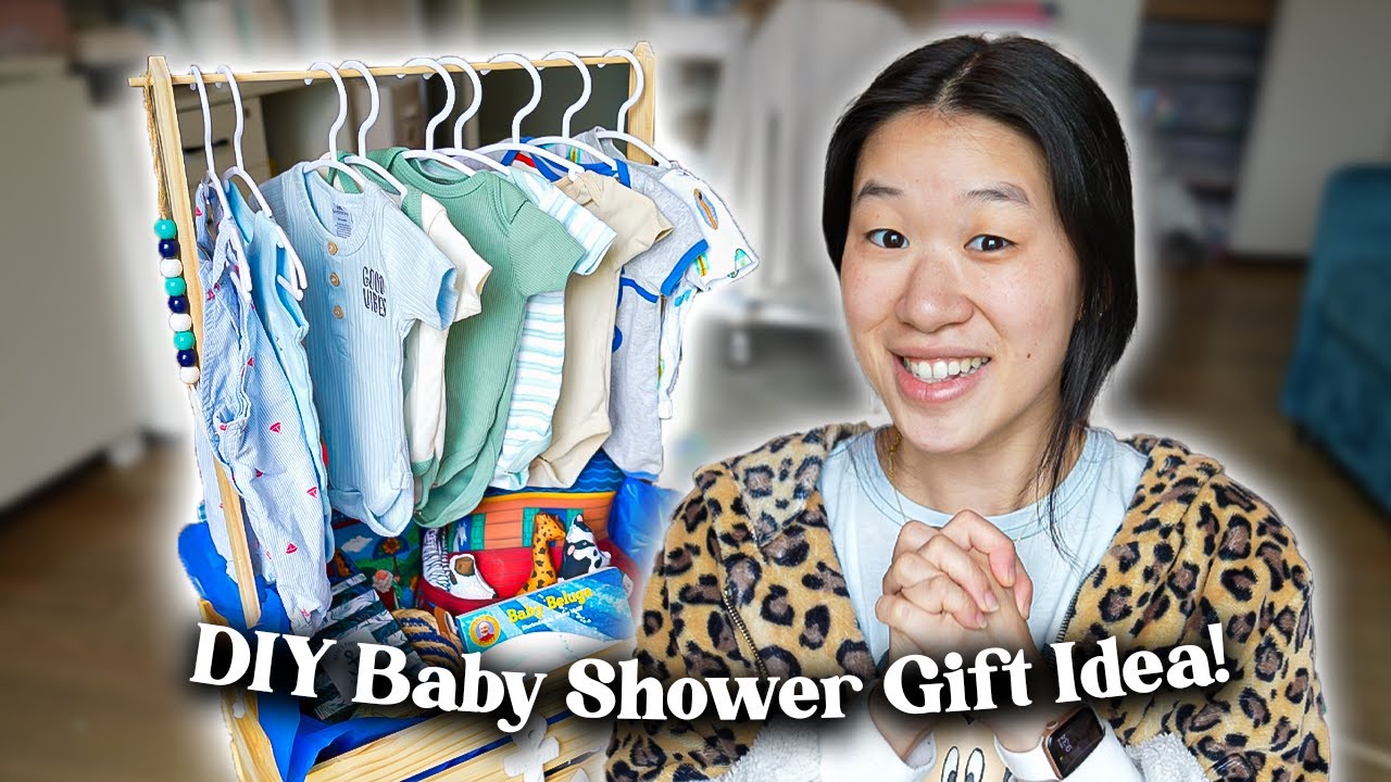 ベビスリ DIY Let's make a Baby Shower Gift together! (Baby Closet) - YouTube