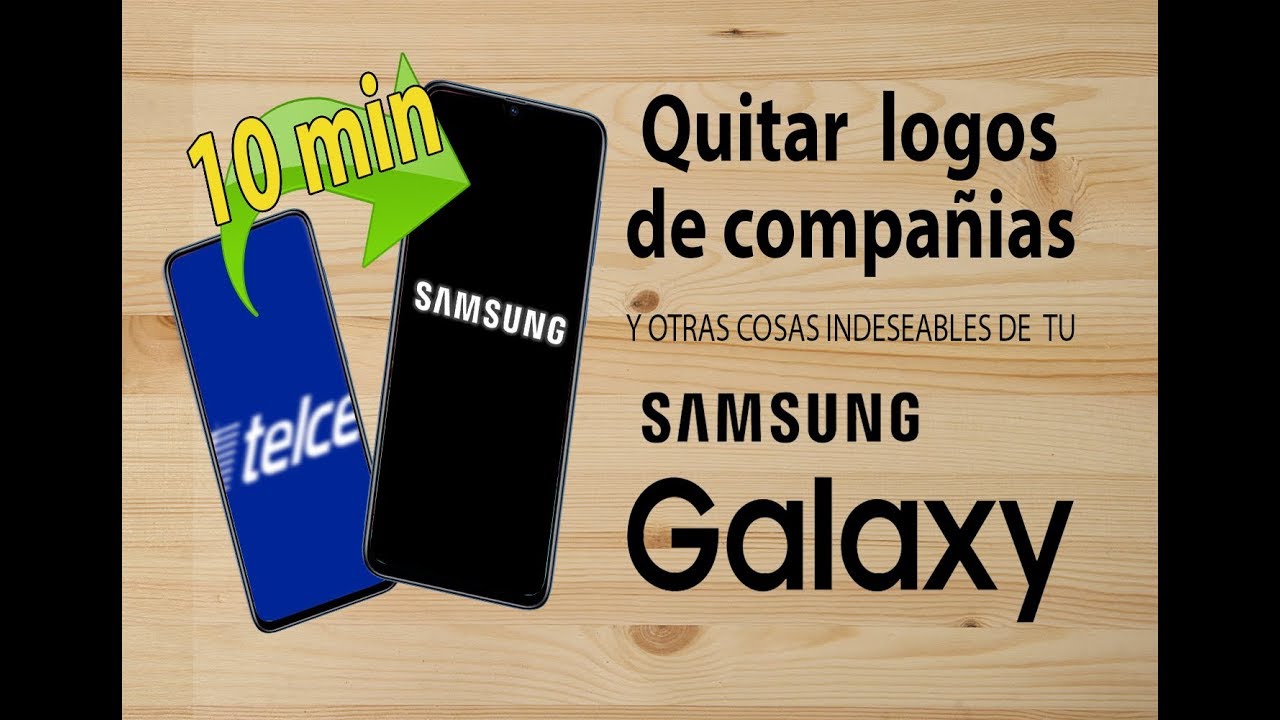 Remove other company logos from your Samsung Galaxy - YouTube