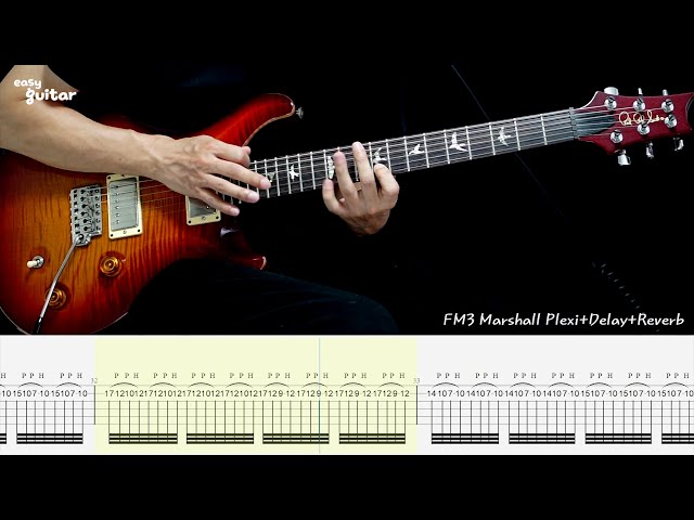 Yiruma(Elvins.J) - River Flows In You Rock Guitar Lesson With Tab(Slow Tempo) class=
