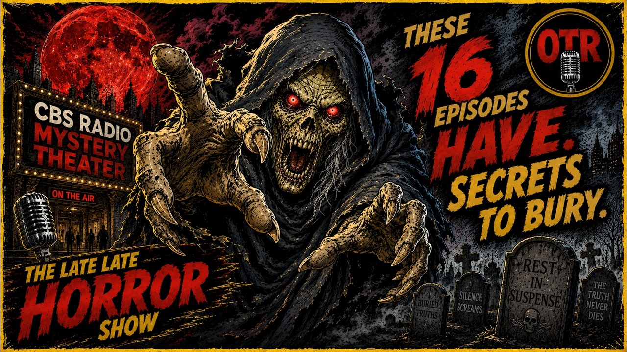 👁️ CBS Radio Mystery Theater | 12 Hours of Secrets To Bury All Night long