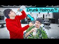 DRUNK HAIRCUT CHALLENGE GONE TERRIBLY WRONG!!!