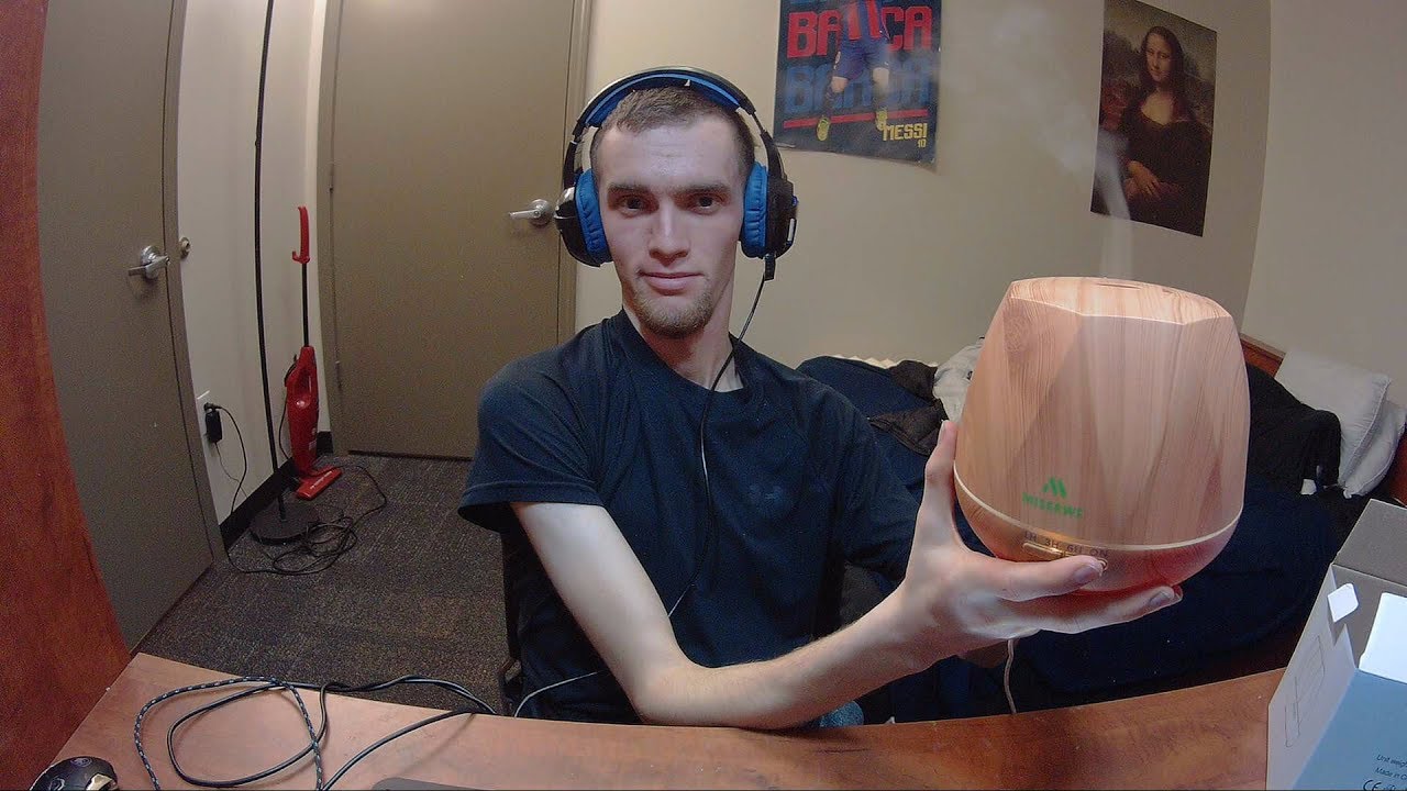 Miserwe Essential Oil Diffuser 550ML Review - YouTube