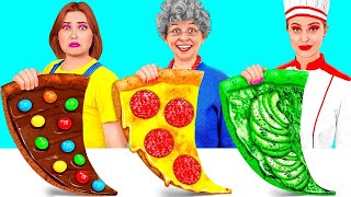 Reto De Cocina Yo vs Abuela | Guerra de Cocina de Fun Fun Challenge