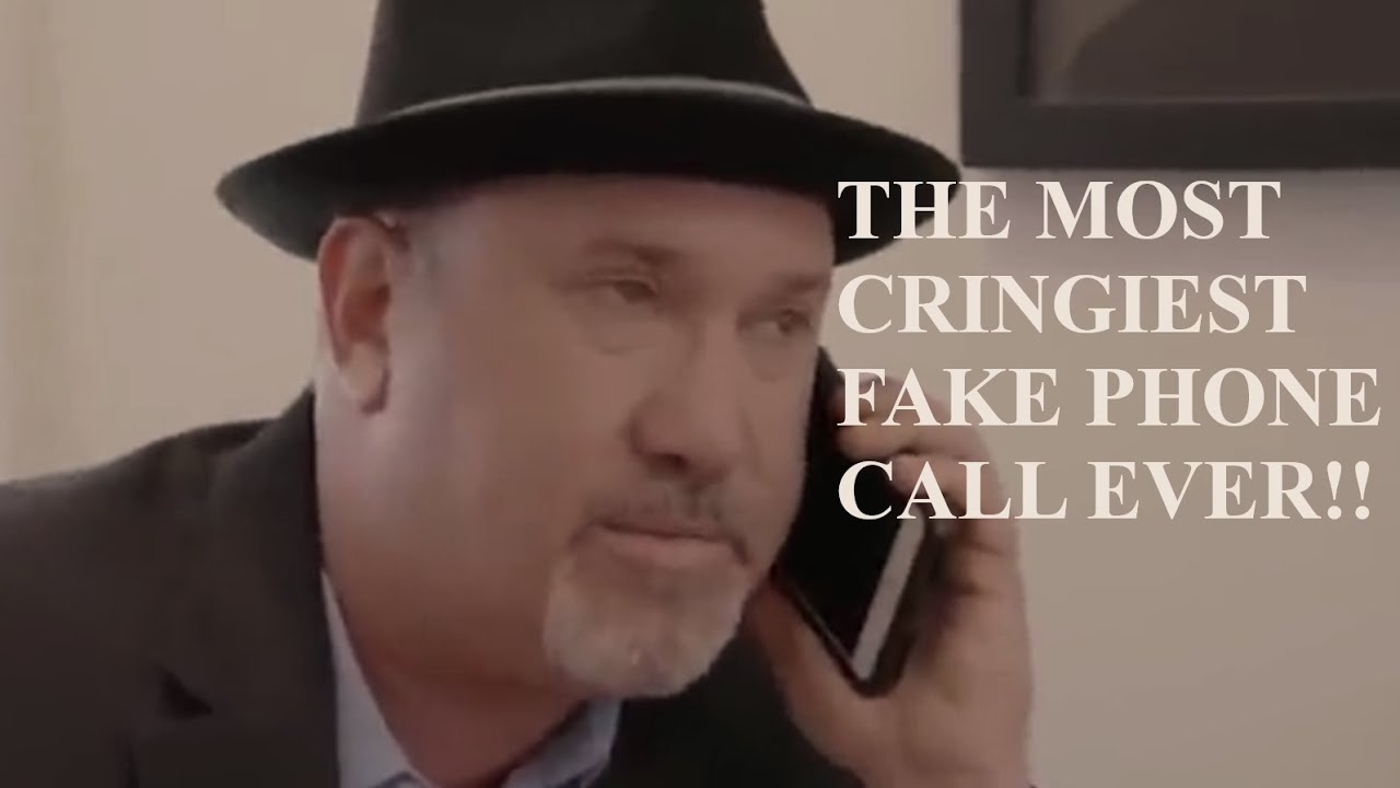 THE MOST CRINGIEST FAKE PHONE CALL EVER!