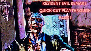 Resident Evil Remake (Xbox One) Quick Cut Playthrough #part1
