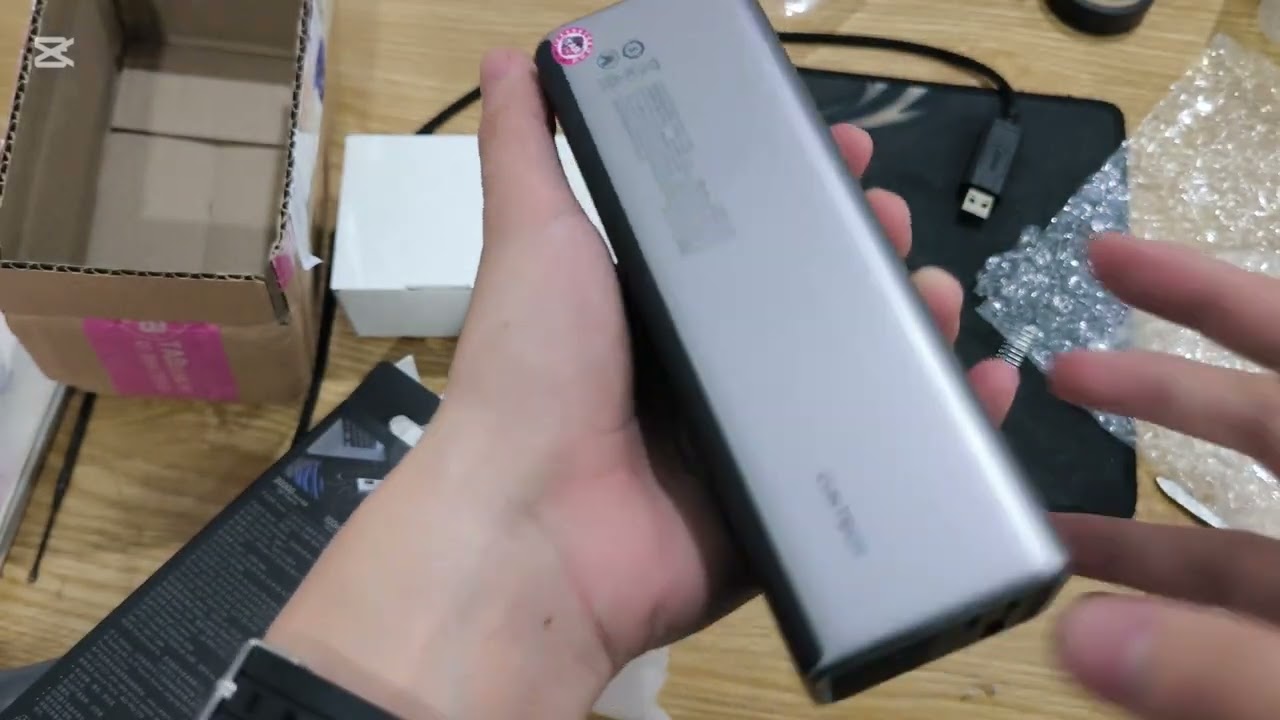 Đập hộp sạc dự phòng cuktech PB200 liệu có ngon không?