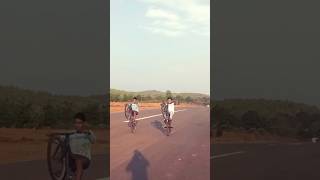 Wheelie stunt #mtb