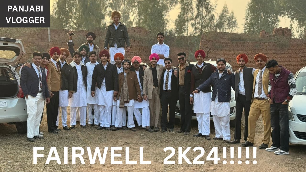 FAREWELLLL 2K24!!!!! KIPS 🏫 SAMADH BHAII,MOGA….