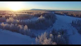 Deshka Landing Winter Aerial Tour