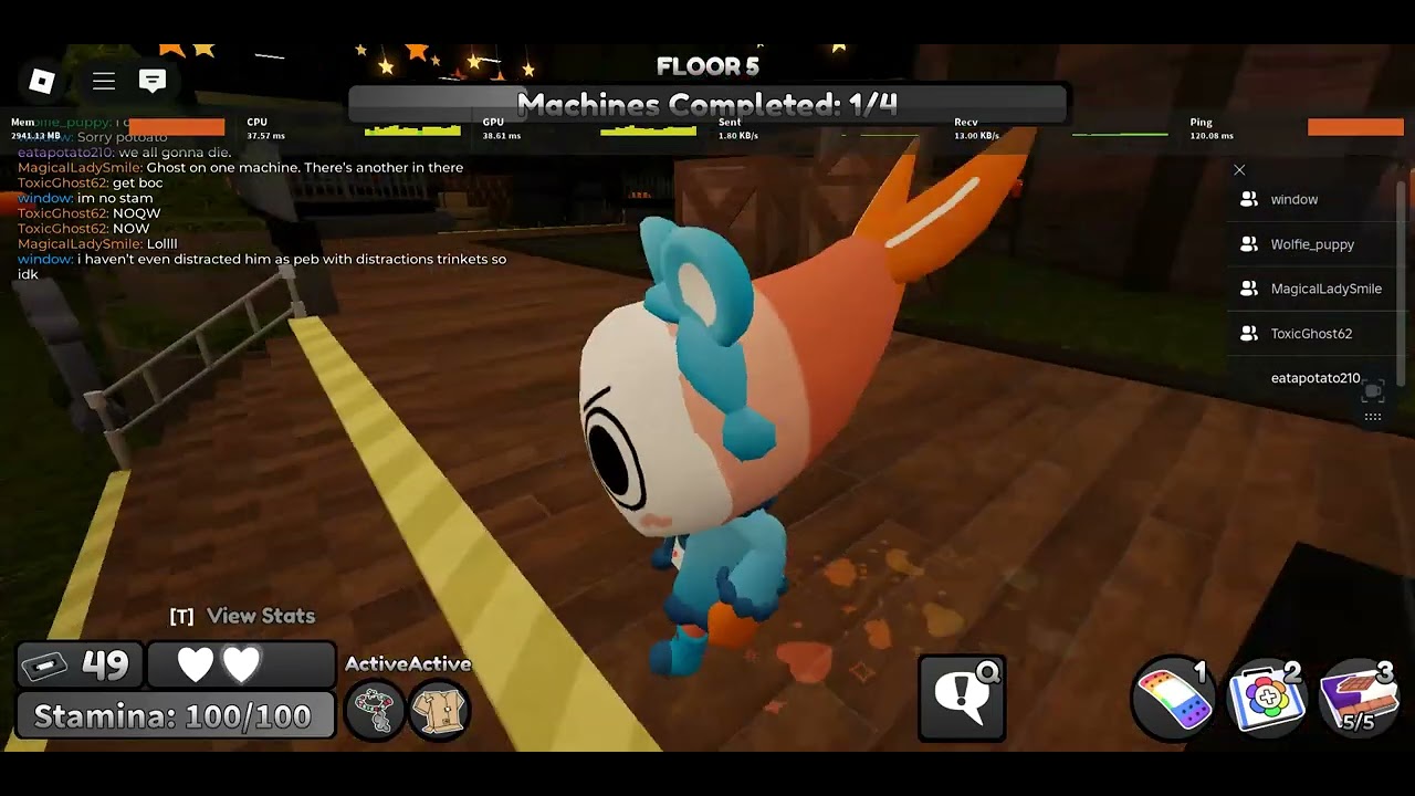 playing "protect the shrimp" in dandys world (read desc) - YouTube