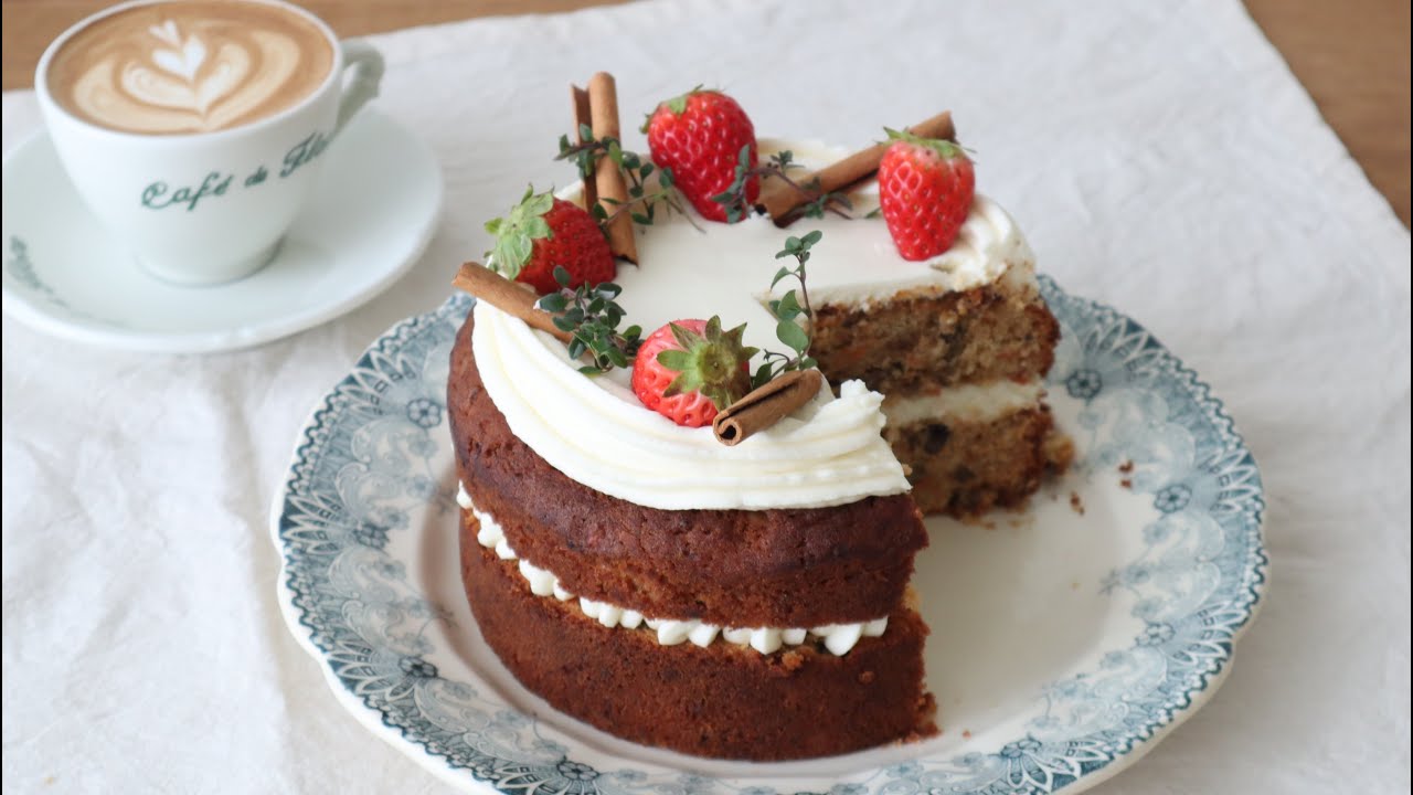 당근맛안나는 당근케이크