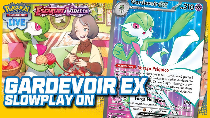 GARDEVOIR EX TEM DANO INFINITO?! Escarlate & Violeta #pokemontcglive 