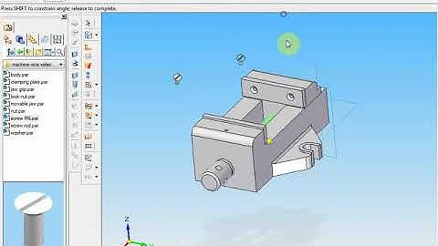 Lecture video 4 18ME46A Part C Machine vice Assembly Durai J