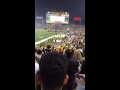 Opening of steeler - Ravens wild card game 2014
