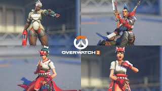 Overwatch 2 - ALL New Heroes Emotes
